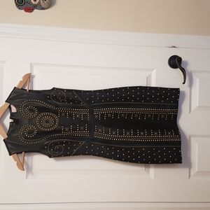 Versace leather dress